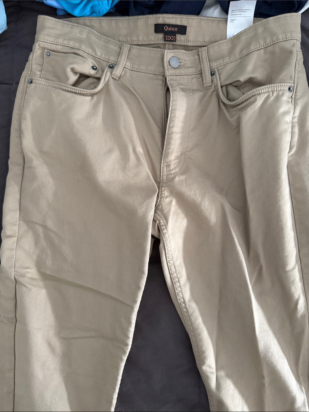 Quince Men’s Tan Chino Pants 32x32